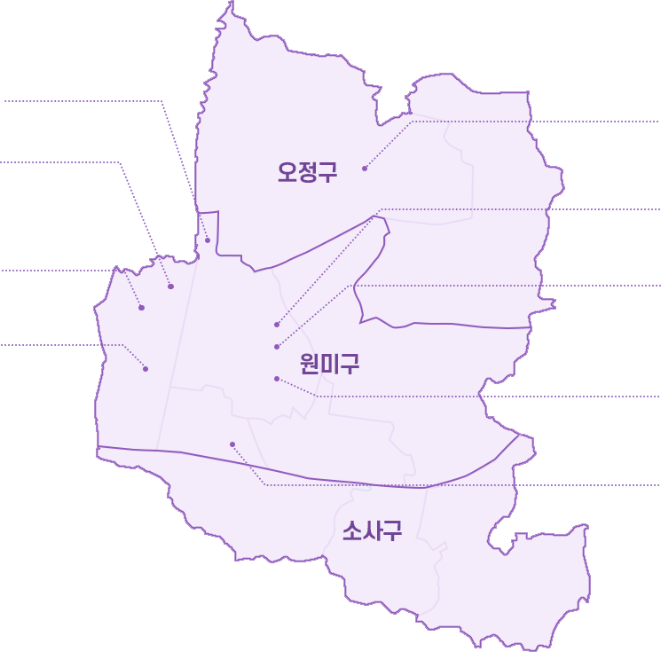  부천시 지도